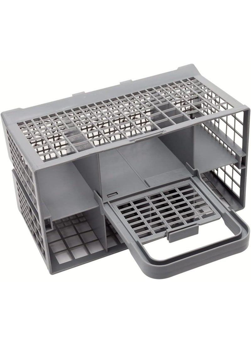 jaexest Universal Dishwasher Silverware Basket – Cutlery Organizer for Utensils, Compatible with Most Brands – GE, Whirlpool, Samsung, BOSCH, Maytag & More – Durable Plastic Replacement - Image 3